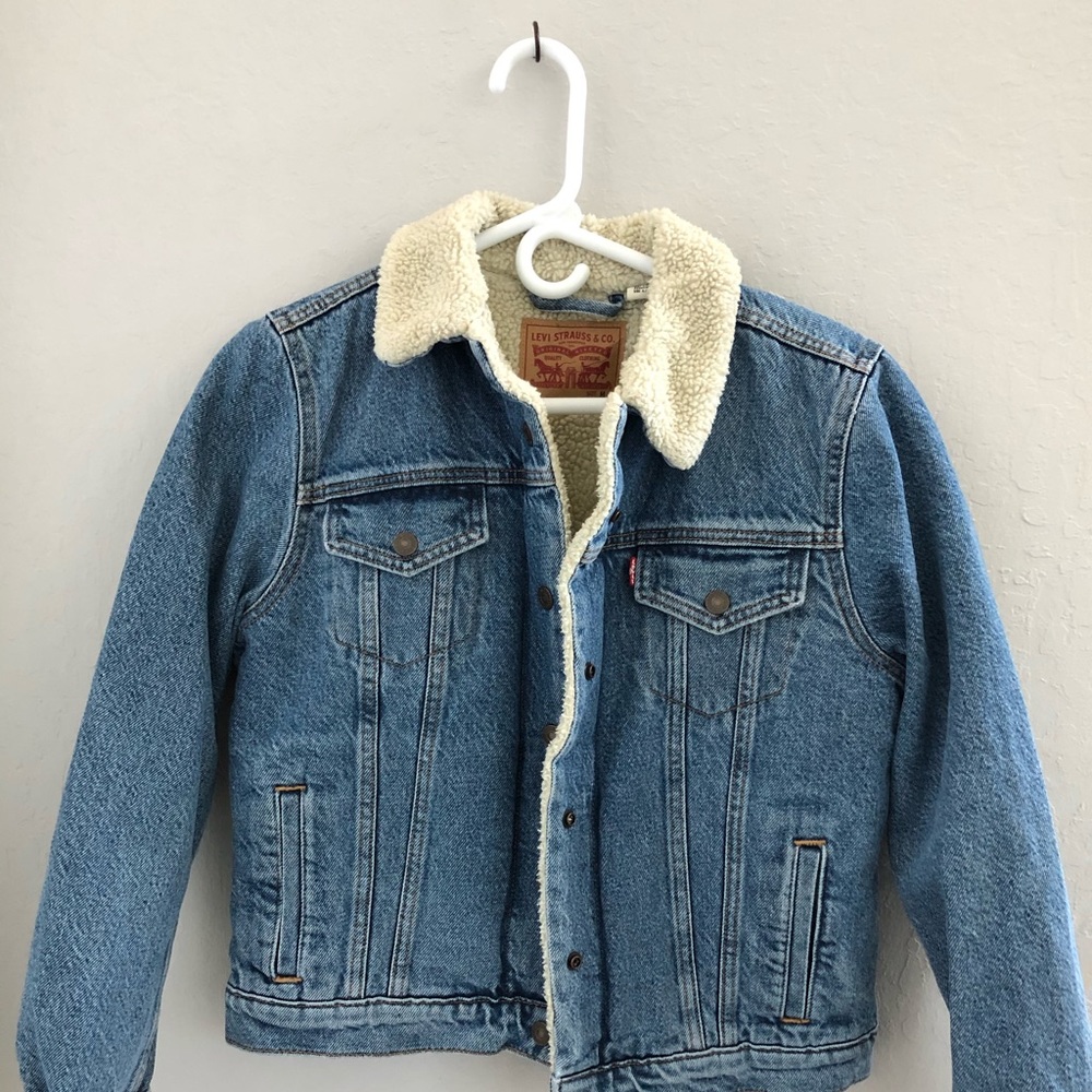 Levi’s Sherpa Jean Jacket Women’s